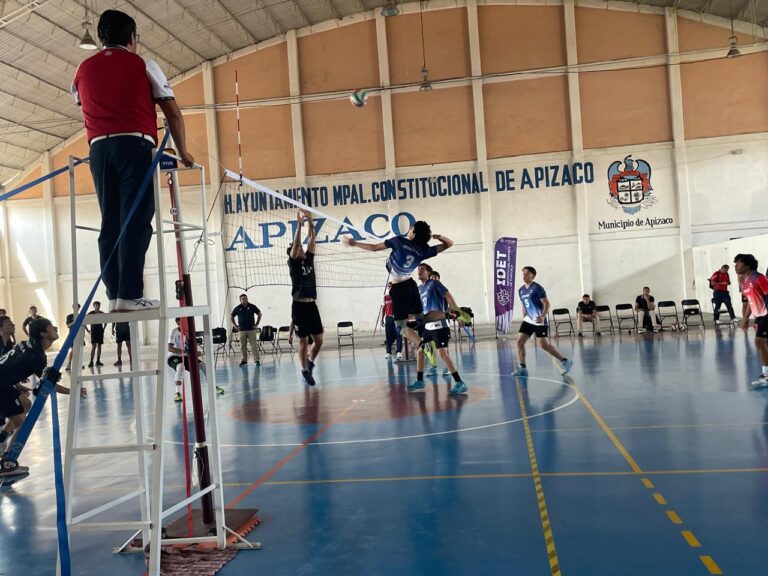 Avanza el Campeonato Nacional de Voleibol de Sala Sub 23 en Tlaxcala