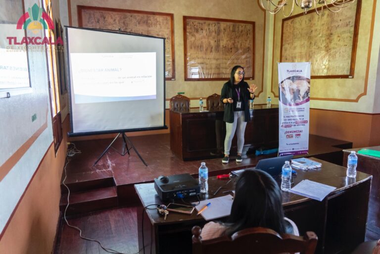 Impulsa Ayuntamiento de Tlaxcala de Xicohténcatl el bienestar animal con capacitación a servidores públicos