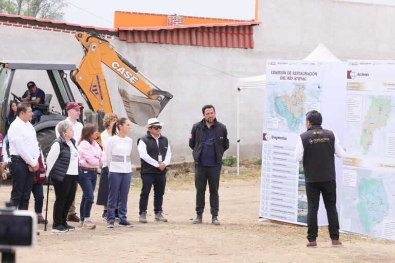 Encabezan Presidenta y Gobernadora Jornada de Limpieza Para Saneamiento del Atoyac