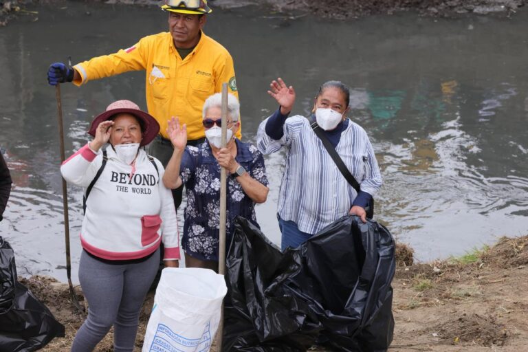 Generaciones de Tlaxcaltecas se Unieron en Saneamiento del Río Atoyac