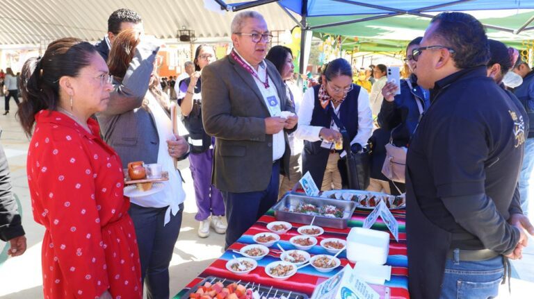 Comunidad Educativa de Tlaxcala promueve hábitos alimenticios sanos, como parte del programa “Viva Saludable, Vive Feliz”