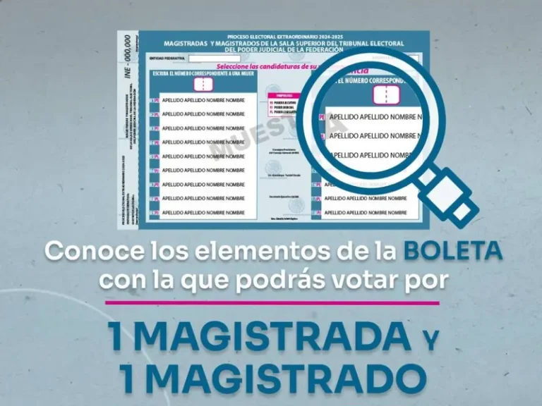 INE presenta simulador de boletas para ensayar el voto