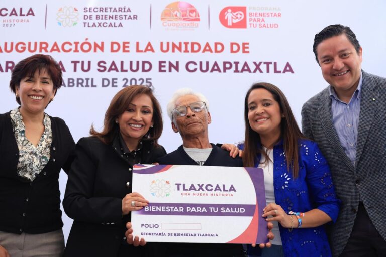 Entrega Gobernadora “Unidad de Bienestar Para Tu Salud”, en Caupiaxtla