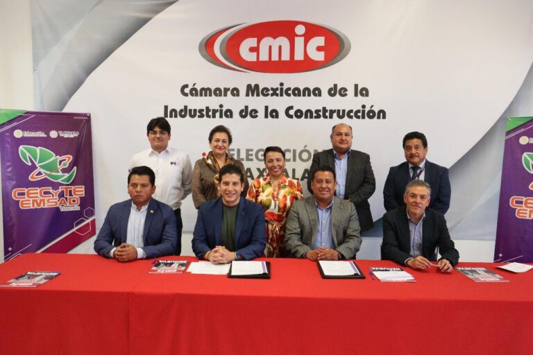 CMIC y CECyTE firman convenio para fortalecer educación dual