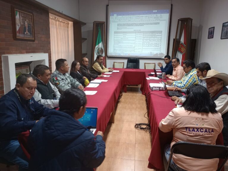 Encabeza SIA Reunión de Seguimiento Sanitario en Tlaxcala