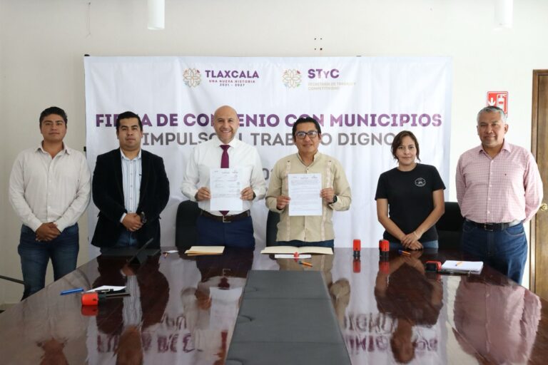 STyC Fortalece la coordinación con los municipios para impulsar el trabajo digno y formal en Tlaxcala
