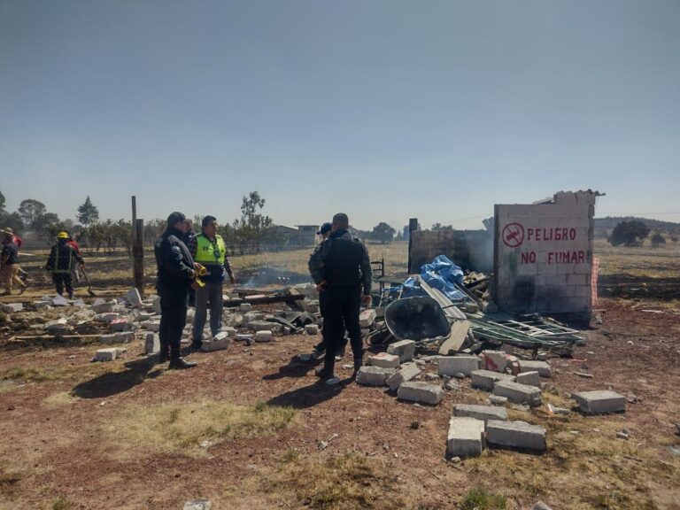 Explosión de Polvorín en Xaloztoc