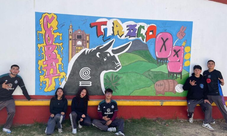 Con Exposición de Grafiti, Impulsan el Arte Urbano Entre Estudiantes del Cobat
