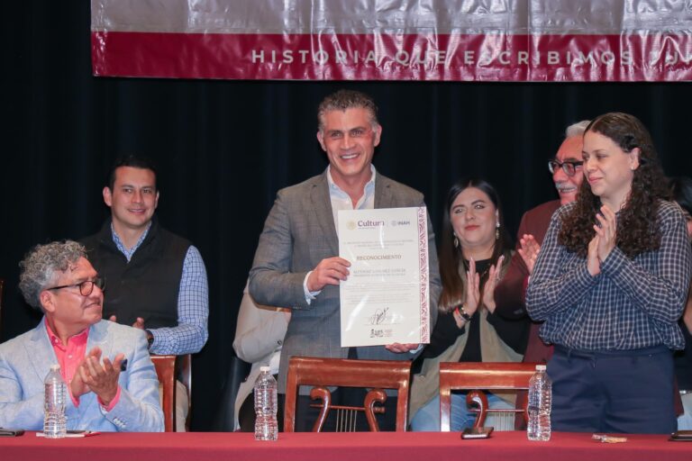 El INAH reconoce al alcalde Alfonso Sánchez por su compromiso con el patrimonio de Tlaxcala
