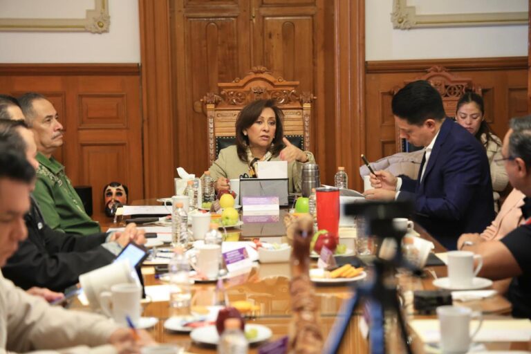 Encabeza Gobernadora Lorena Cuéllar Mesa de Atención de Incendios