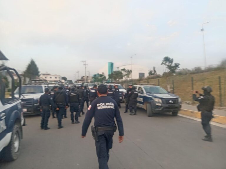 Operativo en San Pablo de Monte