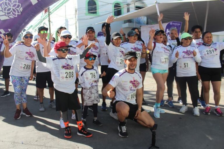 Participan más de 300 Corredores en la Tercera Carrera del Reto Serial Tlaxcallan