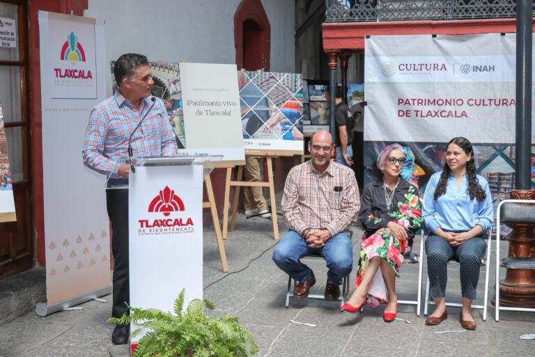 Desde Tlaxcala de Xicohténcatl, el presidente Alfonso Sánchez impulsa el patrimonio vivo del estado