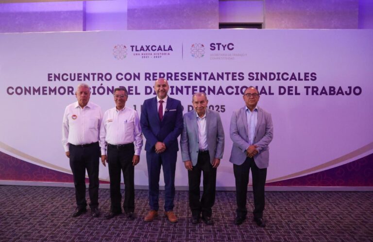 CROM, CTM y CROC Respaldan Política de Bienestar Laboral de la Gobernadora Lorena Cuéllar, en la Defensa del Trabajo