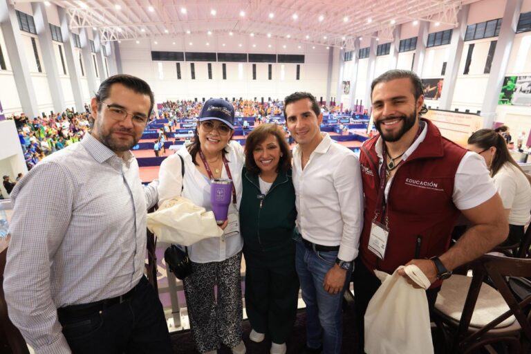 Agradece Gobernadora al Gobierno Federal por los Recursos Destinados Para la Olimpiada Nacional