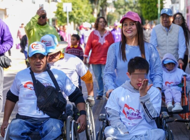 Con Mega Rodada, Comité Consultivo y Secretaría de Bienestar Promoverán Inclusión de Personas con Discapacidad