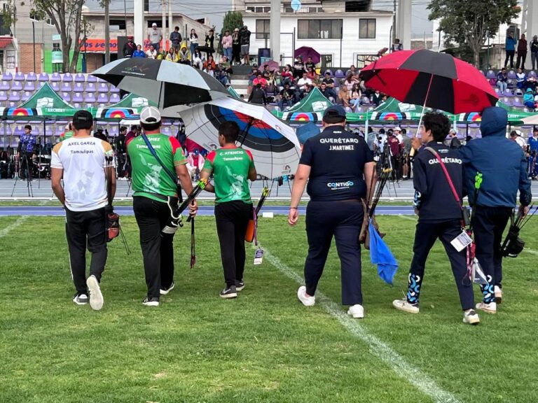Ni la Lluvia Detiene a los Mejores Atletas de Tiro con Arco, en el Mejor Escenario Para la Olimpiada Nacional 2025