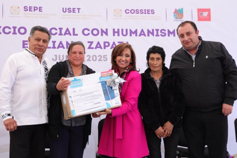 Entrega Gobernadora Lorena Cuéllar 400 Insumos a Familias, Donados por Jóvenes del Programa “Servicio Social con Humanismo”