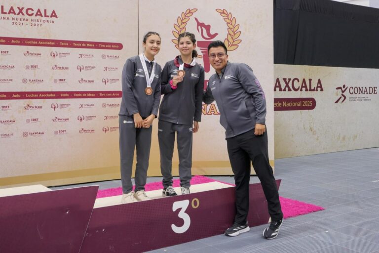 Tlaxcala Sube al Podio en el Segundo Día de Gimnasia de Trampolín en la Olimpiada Nacional CONADE 2025