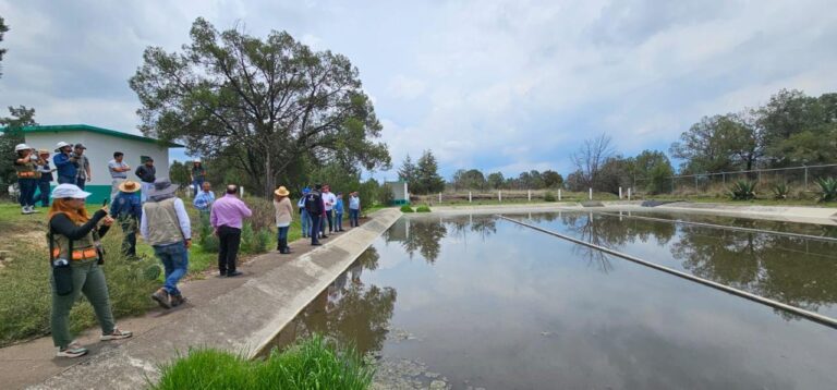 Evaluan CEAS y Conagua Condiciones de la Presa de Atlangatepec
