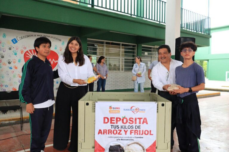 Se suma CECyTE-EMSaD a Campaña “Tlaxcala Comparte Hambre Cero 2025”