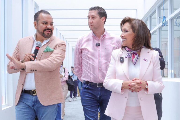 Supervisa Gobernadora Lorena Cuéllar Avance de Guardería Empresarial de Ciudad Industrial