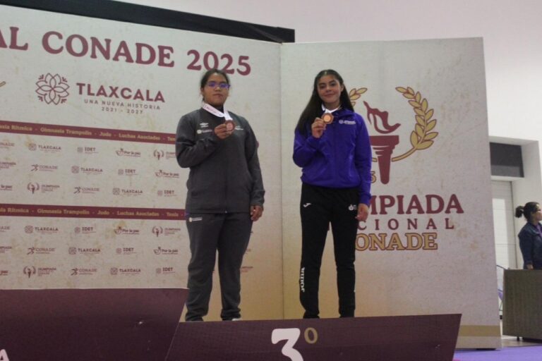 Ariani Espinosa Gana Medalla de Bronce Para Tlaxcala en Olimpiada Nacional