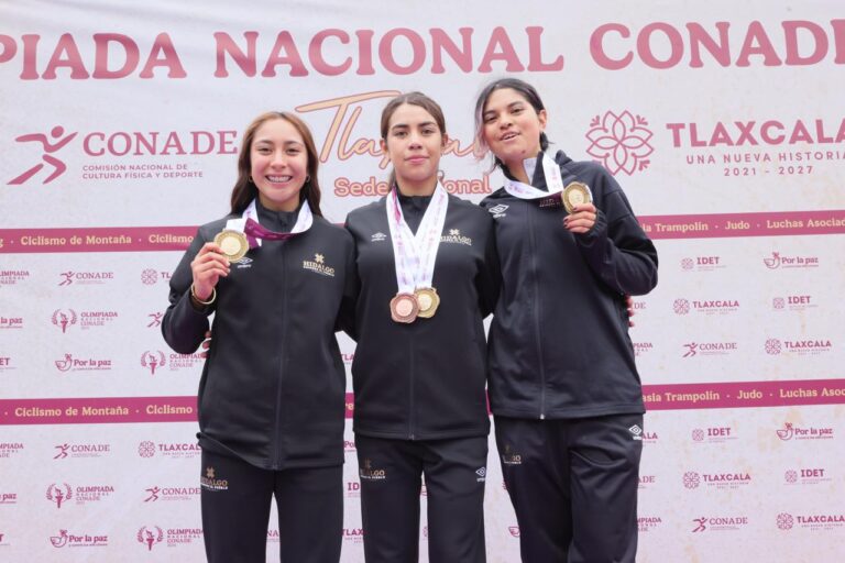 Pedalistas Tlaxcaltecas Suben al Pódium y Reciben Medallas de Bronce en la Prueba de Ruta