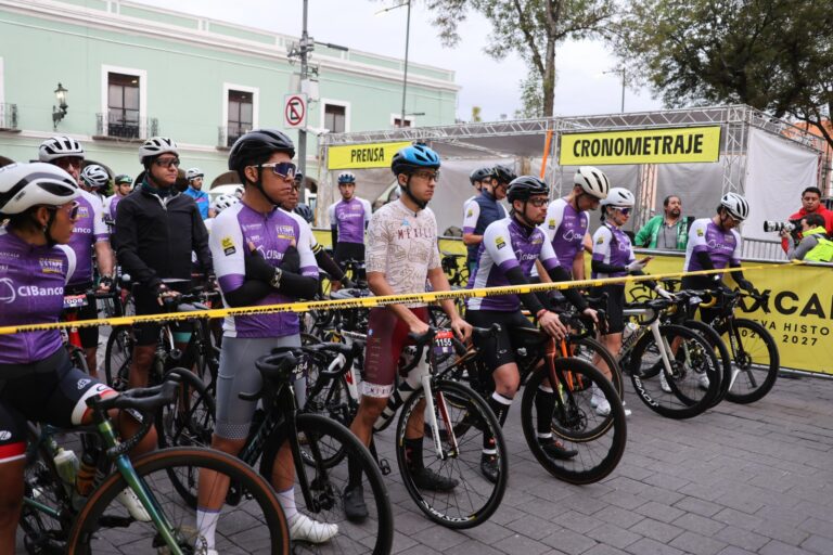 Arranca L’étape Tlaxcala By Tour de France con Ciclistas Olímpicos y de Élite Nacional