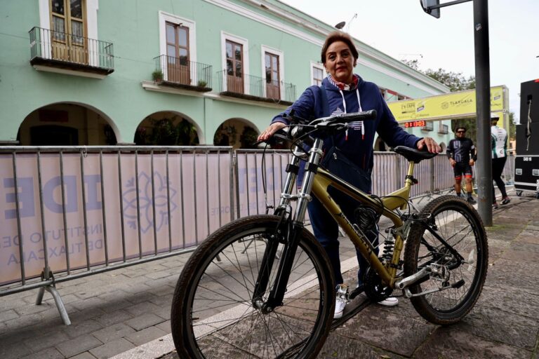 Disfrutan Visitantes y Familiares de Ciclistas de L’étape Tlaxcala By Tour de France de la Cultura y Gastronomía del Estado