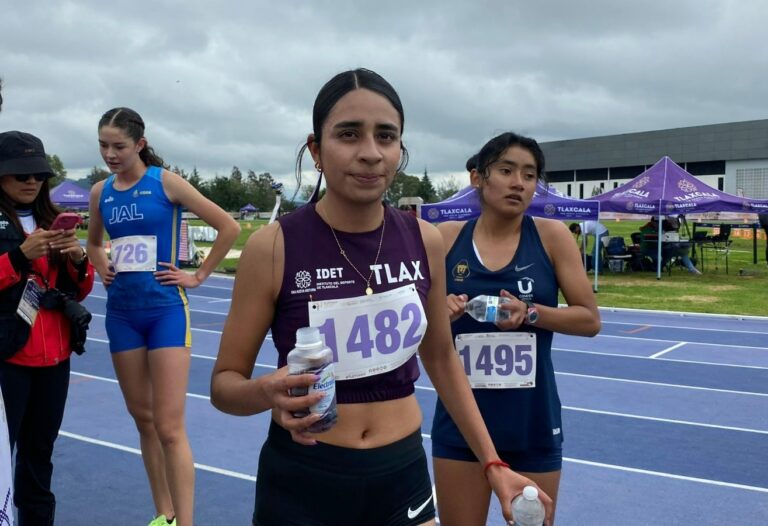 Abril Rojas Conquista Bronce Para Tlaxcala en los 1500 Metros Planos Sub-20
