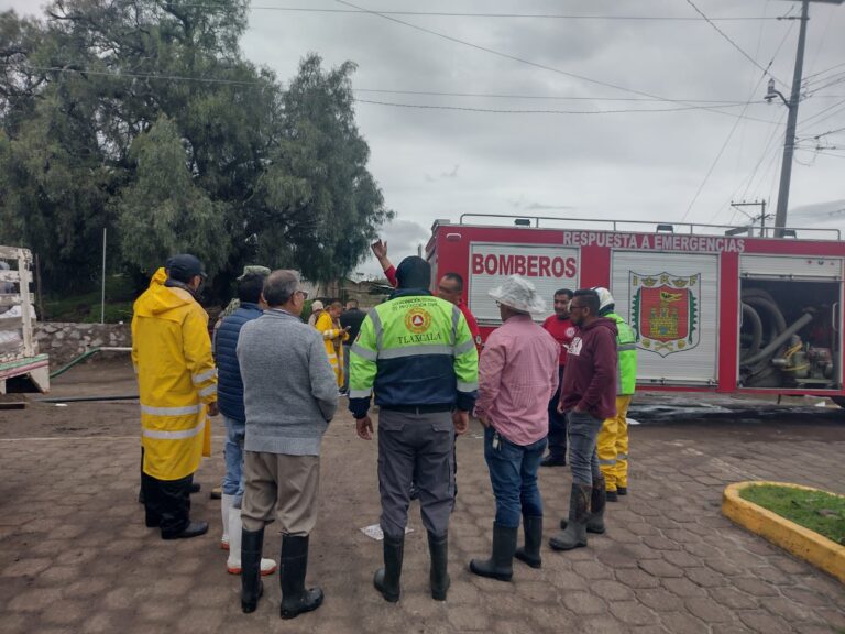 CEPC Atiende Desbordamiento de Jagüey en el Municipio de Benito Juárez