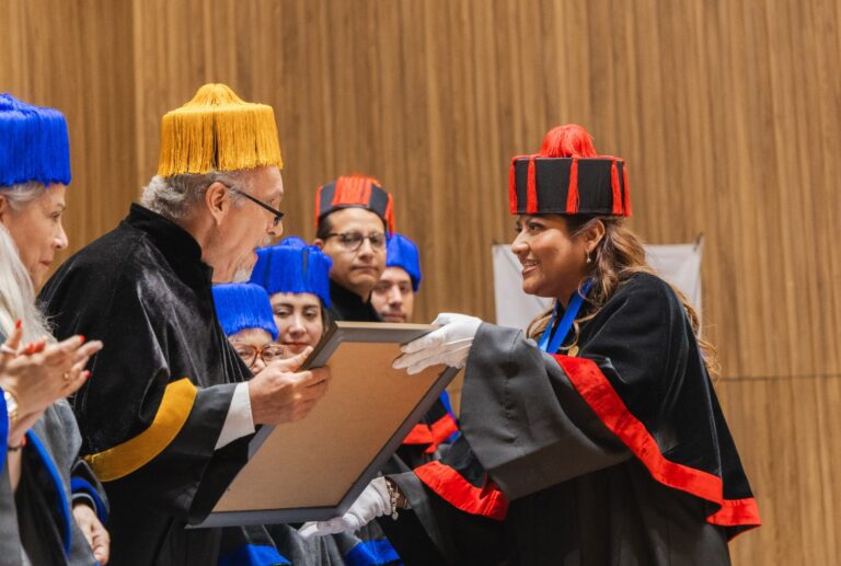 Recibe titular de Coracyt Honoris Causa por parte de CJU y ANLM