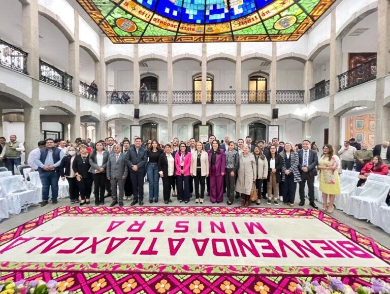 Sostiene Yasmín Esquivel encuentro con legisladores, juristas, sociedad civil y personas juzgadoras electas en Tlaxcala