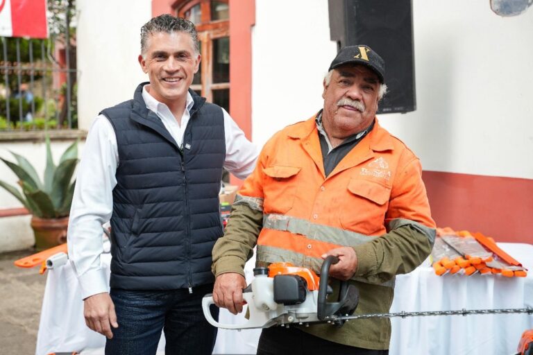 Fortalece Alcalde Alfonso Sánchez García a Personal que Cuida la Imagen de Tlaxcala