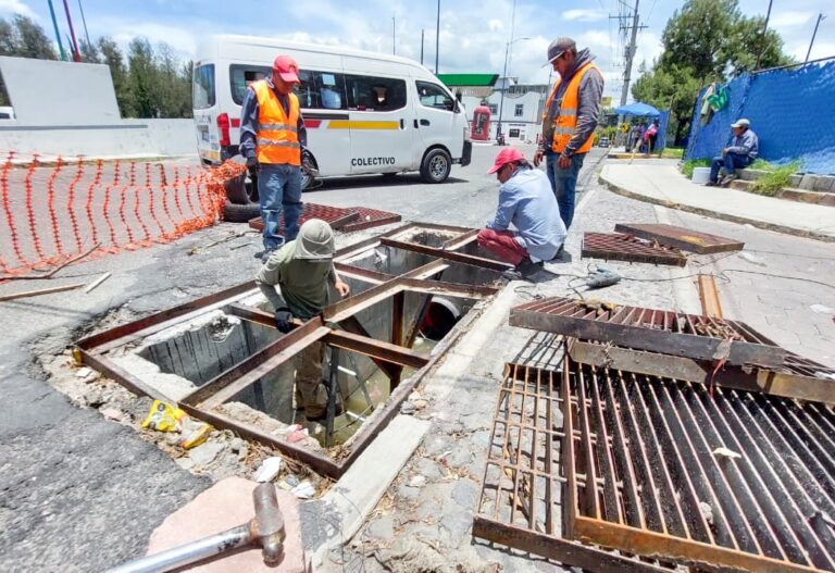 Actúa gobierno de la capital para prevenir inundaciones y desazolva coladeras en puntos estratégicos