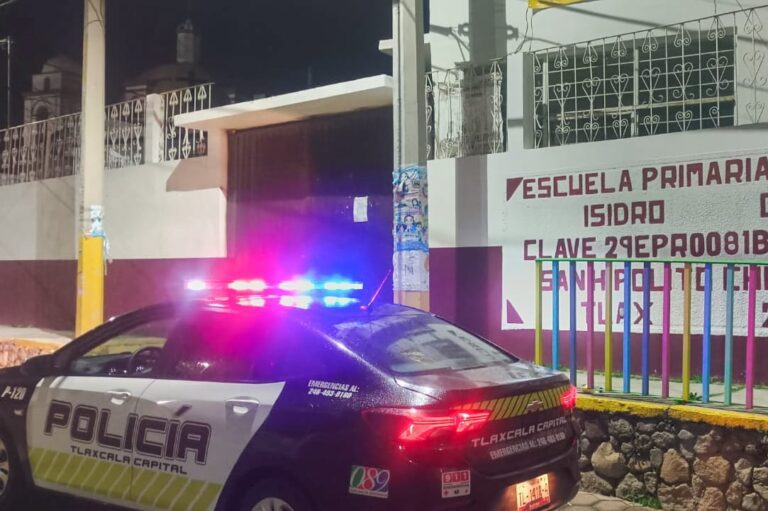Ayuntamiento de la capital tlaxcalteca refuerza seguridad en escuelas durante estas vacaciones