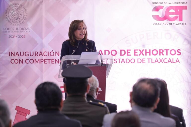 Tlaxcala Avanza Hacia una Justicia Rápida, Humana y Confiable: Gobernadora