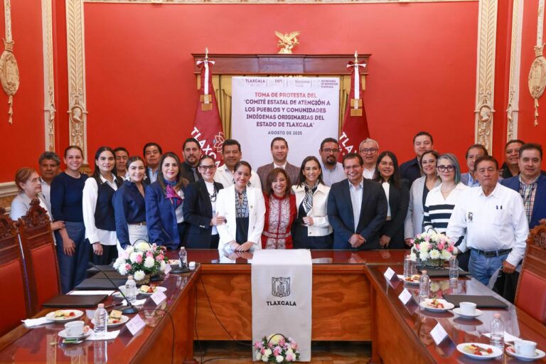 Instalan Comité Estatal de Atención a los Pueblos y Comunidades Indígenas Originarias en Tlaxcala