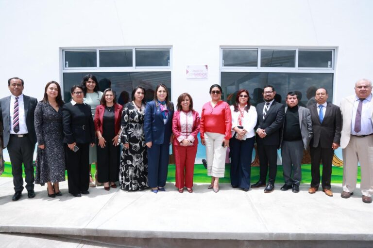 Inaugura Gobernadora Sala de Oralidad y Centro de Convivencia Familiar en Tlaxco