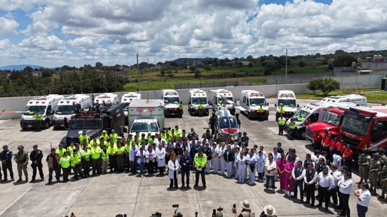 Atendió sector salud oportunamente a ocho lesionados durante la Huamantlada 2025