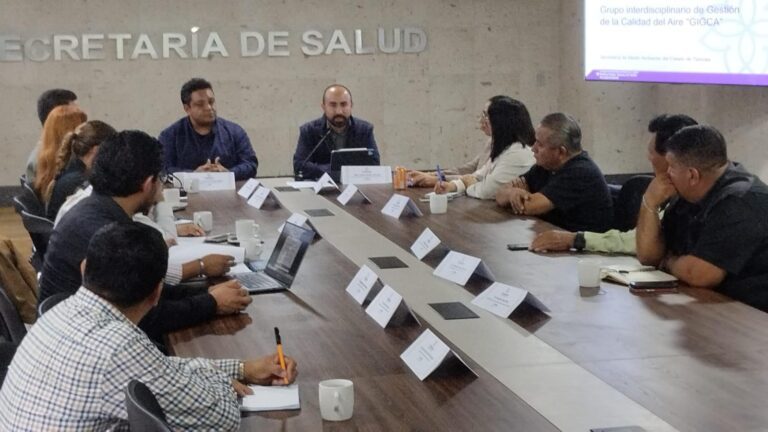 Instalan Grupo Interdisciplinario de la Gestión de la Calidad del Aire en Tlaxcala