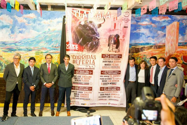 Presentan Cartel Taurino de “Tlaxcala, La Feria de Ferias 2025”