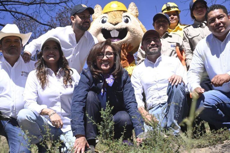 INICIA GOBERNADORA JORNADA “REFORESTEMOS JUNTOS ATLTZAYANCA