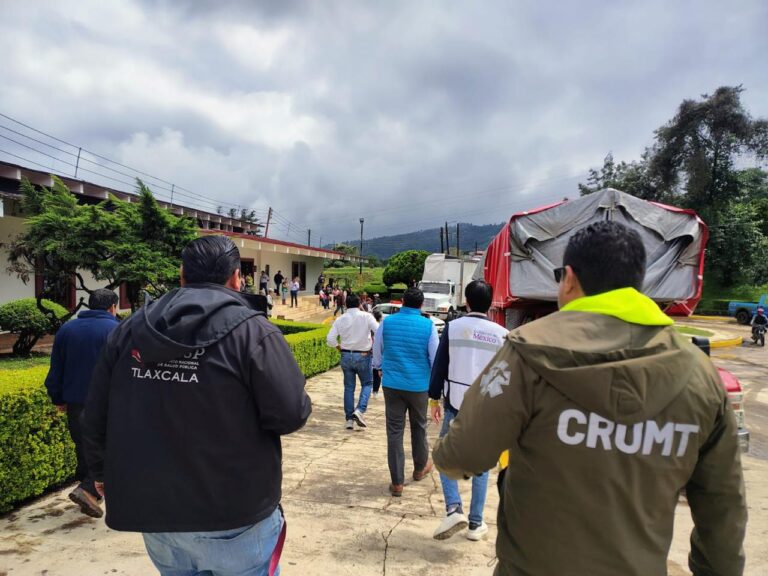 SE SUMA TLAXCALA A LA ATENCIÓN MÉDICA EN PUEBLA POR AFECTACIÓN DE LLUVIAS