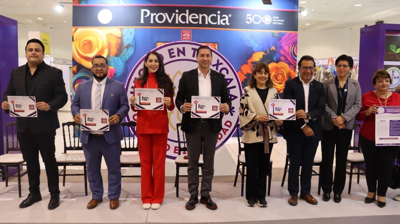 TLAXCALA IMPULSA EL CONSUMO LOCAL CON EL LANZAMIENTO DE “EL BUEN FIN + HECHO EN MÉXICO 2025“