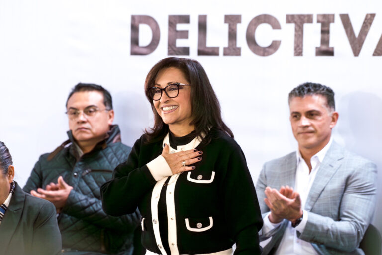 “En Seguridad, el Reto es Cerrar la Brecha Entre los Datos y la Percepción”: Gobernadora