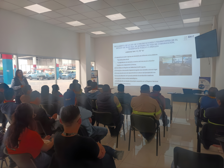 Impulsa Secretaría de Movilidad Cultura de la Seguridad Vial con Capacitación a Empresas
