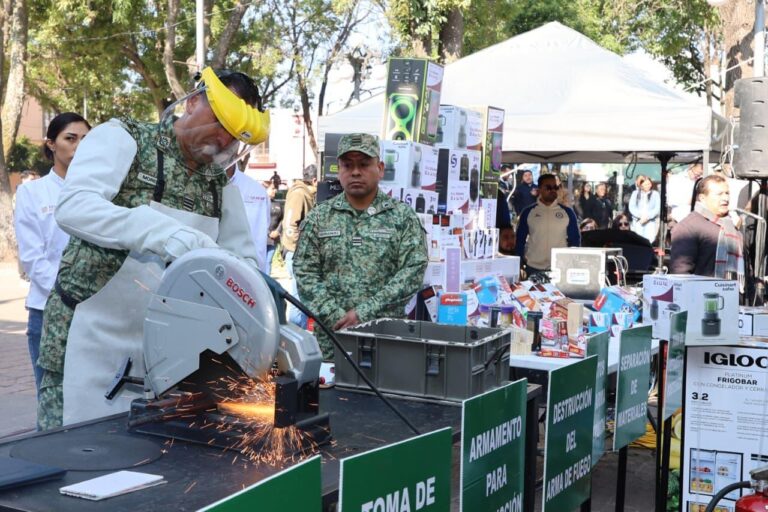 Inicia en Tlaxcala la Campaña de Desarme Voluntario 2026 “Sí al Desarme, Sí a la Paz”