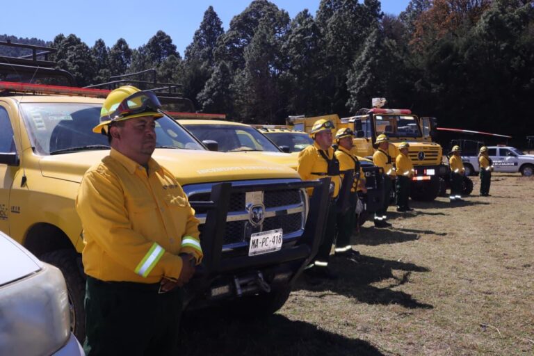 Tlaxcala inicia las actividades de prevención y combate ante la temporada de incendios forestales 2026